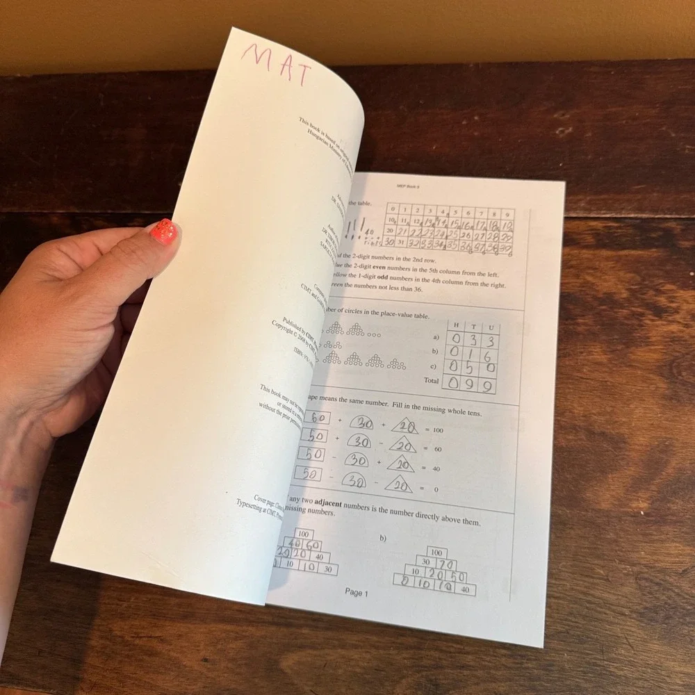 Mathematics Enhancement Programme MEP Practice‎ Book 3 Primary Education USED